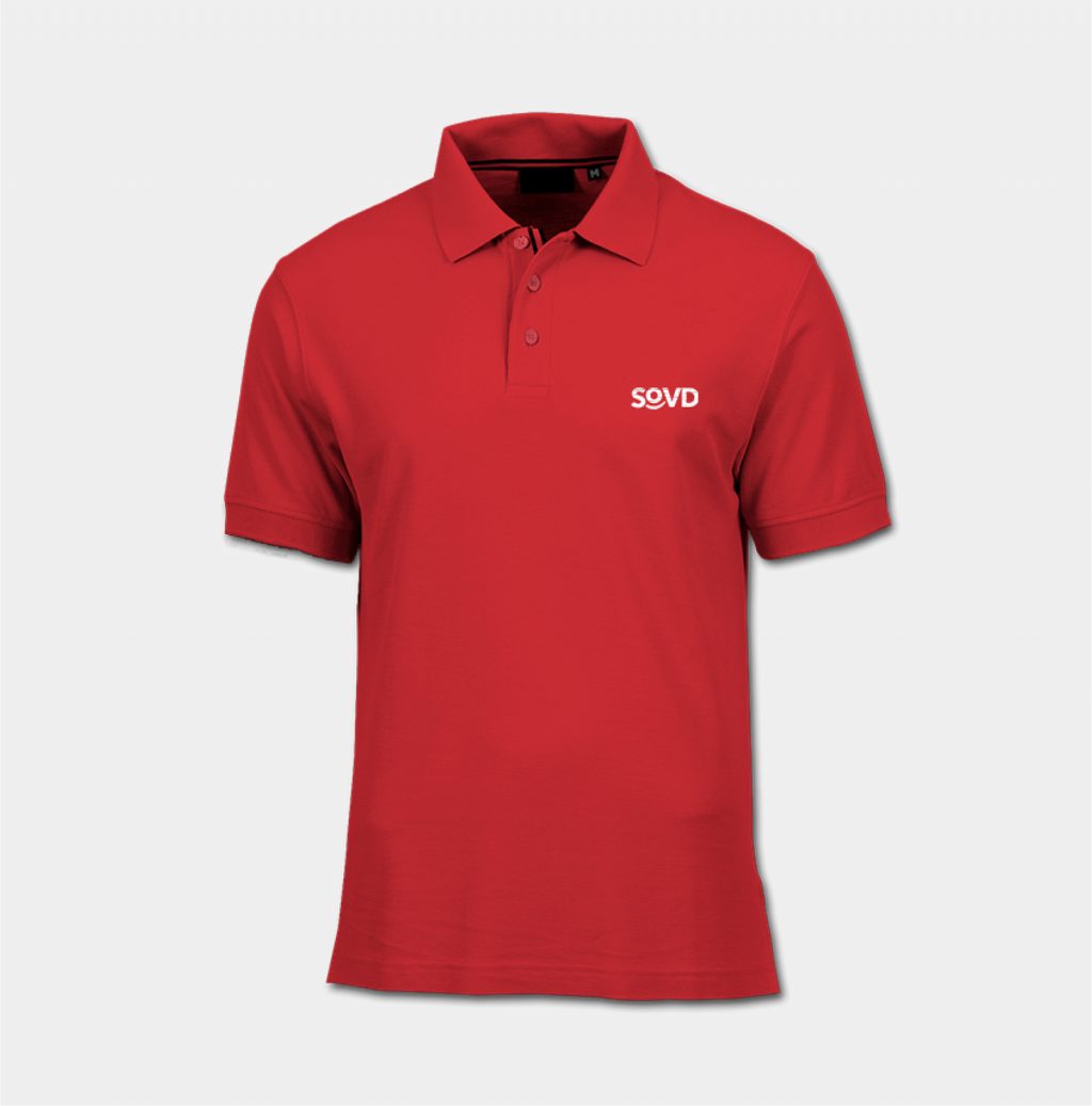 Polo-Shirt Rot
